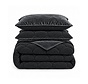 Dekbed Zonder Overtrek - Zwart Teddy & Velvet Lazy