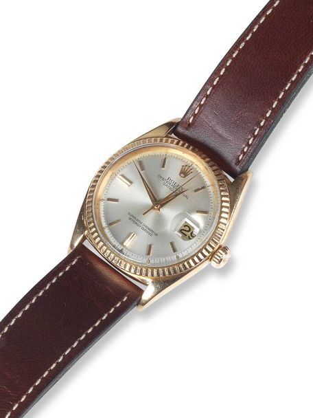 Rolex SOLD-Rolex Datejust 1601 rose gold 1963