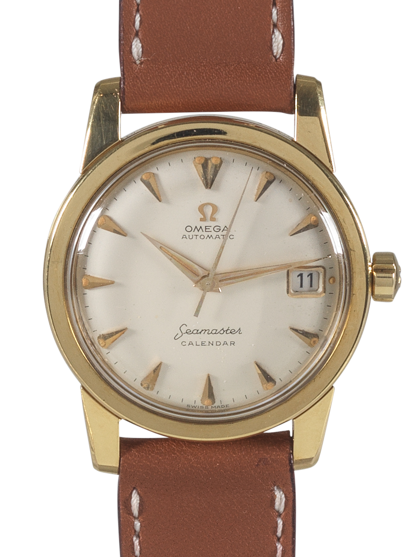 Omega Seamaster Calendar 2849 Solid Gold WRIST ICONS omega-seamaster-calendar-2849-solid-gold-wrist-icons