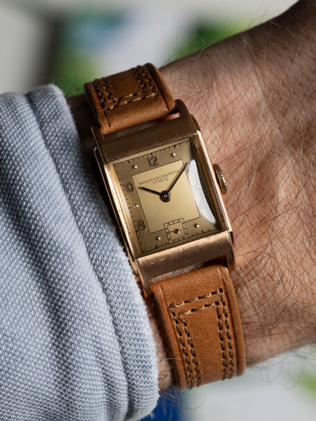 Vacheron Constantin Vacheron Constantin Ref. 4097 Art-Deco 18K Pink Gold Dress Watch