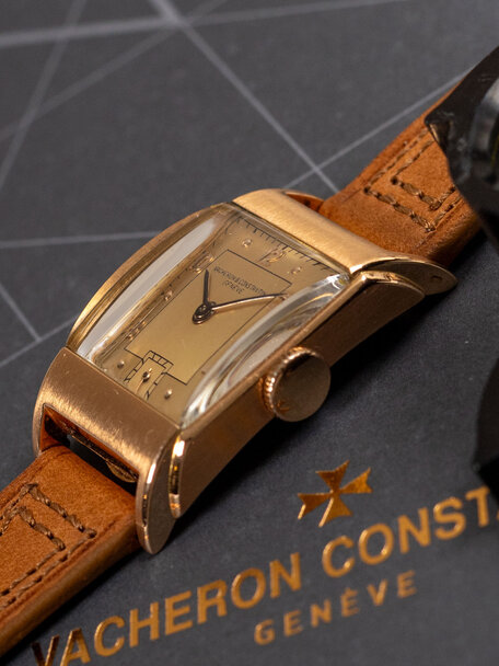 Vacheron Constantin Vacheron Constantin Ref. 4097 Art-Deco 18K Pink Gold Dress Watch