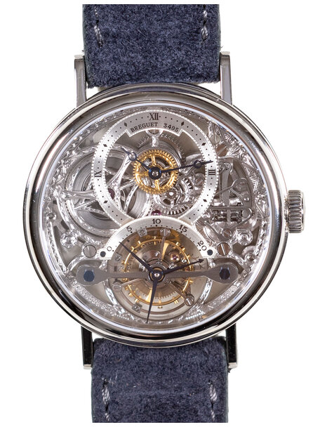 SOLD-Breguet Classique Tourbillon Squelette 3355