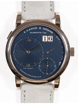 A. Lange & Söhne Lange 1 Ref. 101.027 – Blue Dial – White Gold – 2002 – Full Set