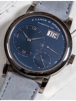 A. Lange & Söhne Lange 1 Ref. 101.027 – Blue Dial – White Gold – 2002 – Full Set
