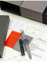 A. Lange & Söhne Lange 1 Ref. 101.027 – Blue Dial – White Gold – 2002 – Full Set