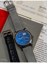 A. Lange & Söhne Lange 1 Ref. 101.027 – Blue Dial – White Gold – 2002 – Full Set