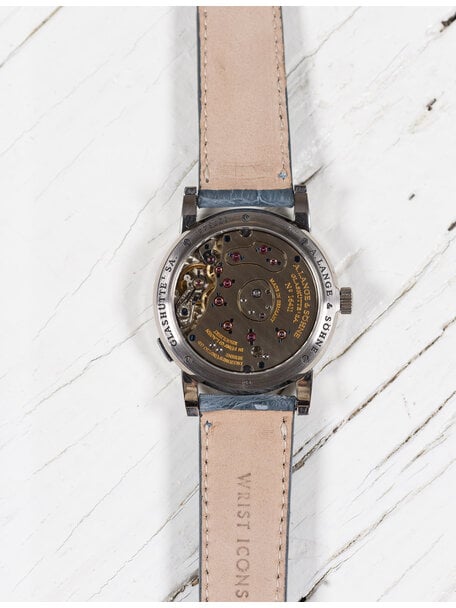 A. Lange & Söhne Lange 1 Ref. 101.027 – Blue Dial – White Gold – 2002 – Full Set