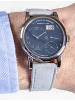 A. Lange & Söhne Lange 1 Ref. 101.027 – Blue Dial – White Gold – 2002 – Full Set