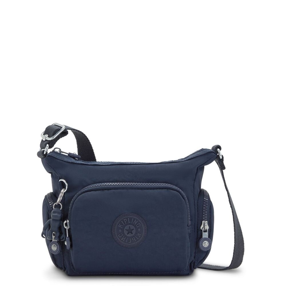 Kipling BASIC PLUS GABBIE S UMHÄNGE - Schoudertas - signature emb/donkerbruin Kipling BASIC PLUS GABBIE S UMHÄNGE - Schoudertas - signature emb/donkerbruin