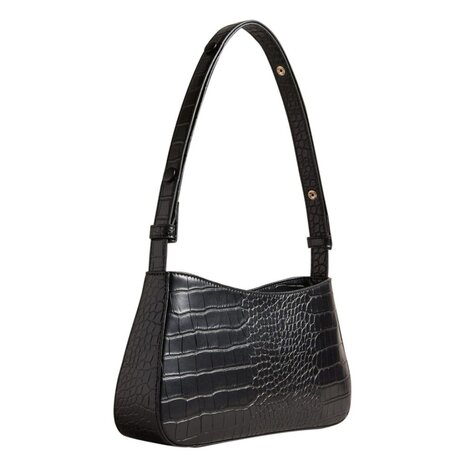 Ted Baker Stinny Croc Effect Baguette Bag Black Kopen ByMetz