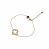 Day & Eve by Go Dutch Label Hammered Clover Bracelet Day & Eve by Go Dutch Label Hammered Clover Bracelet