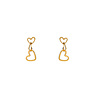 Day & Eve by Go Dutch Label 3 Hearts Earrings Day & Eve by Go Dutch Label 3 Hearts Earrings