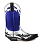 Sendra Sendra dames cowboy laars blauw leer