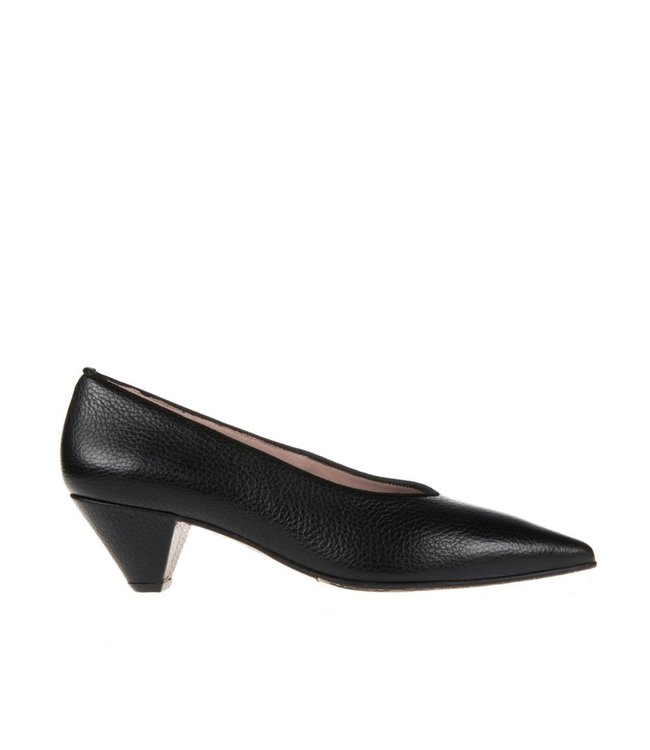 Zwarte leren pumps online kopen | Fashionchick.nl