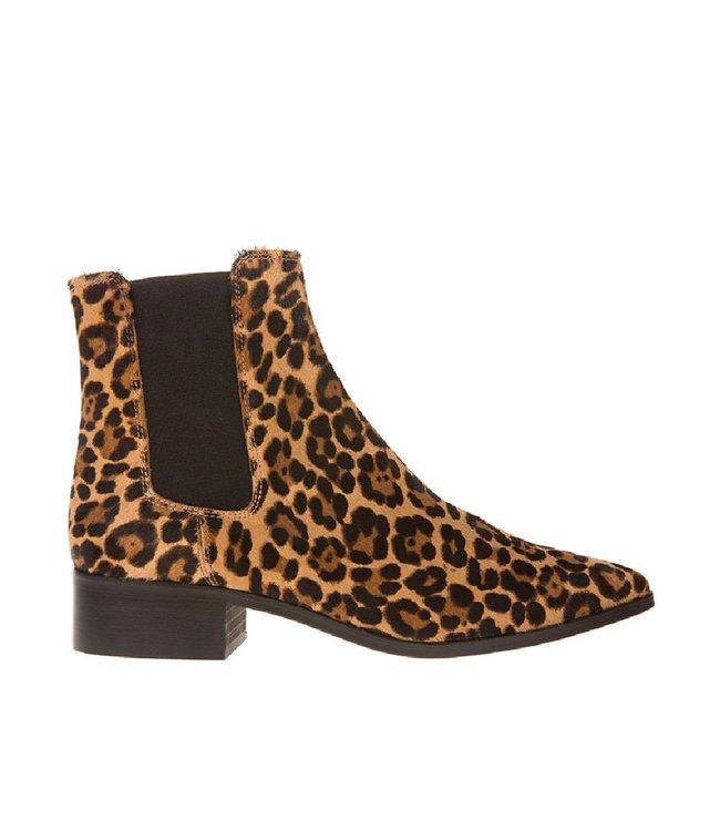 Chelsea boots Pedro Miralles 24284 ponyhaar luipaard print - Squarefeet.nl