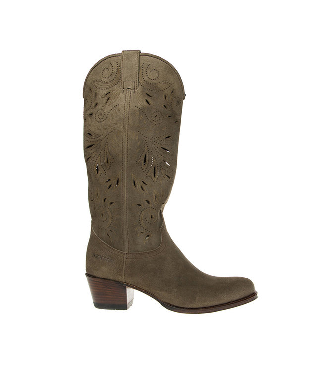 Sendra Sendra ladies cowboy boots taupe 