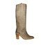 Dico Dico dames lange laars taupe leer