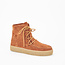 Ca Shott Ca Shott wol gevoerde veterboots bruin suède