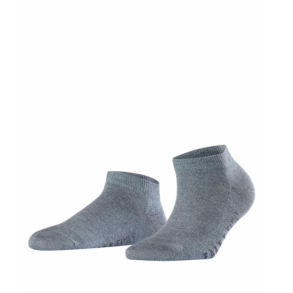 Sneakersokken Falke 47629 Family 3399 grijs - Squarefeet.nl