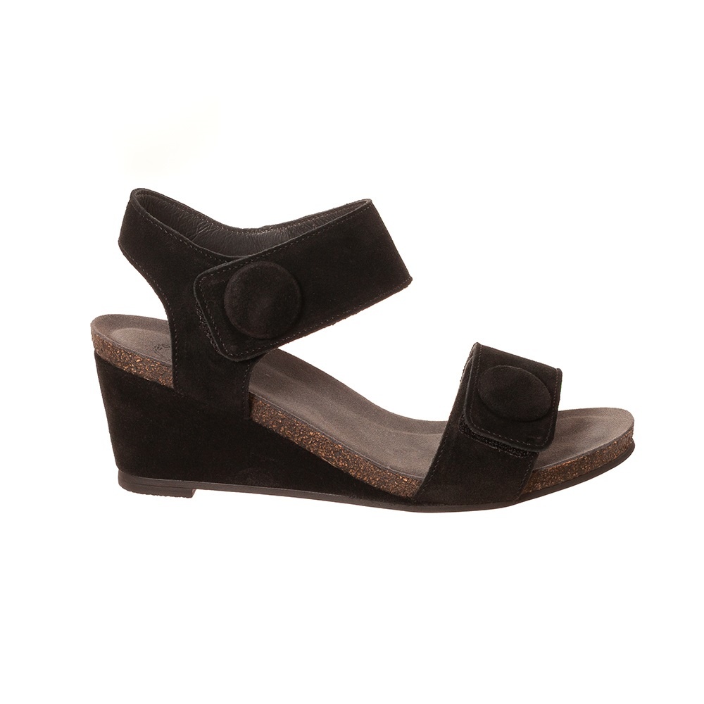 Ca Shott Ca Shott ladies sandal suede black - Squarefeet.nl