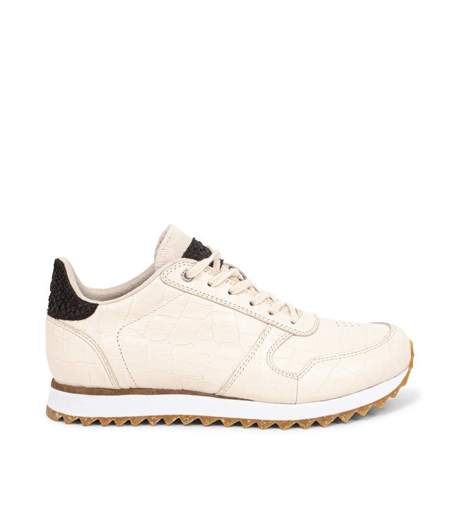 Women's sneakers Woden Nora 111 beige - Squarefeet.nl