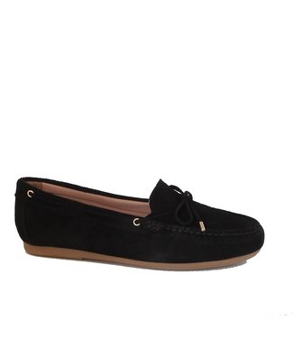 Giulia Giulia ladies moccasins black suede