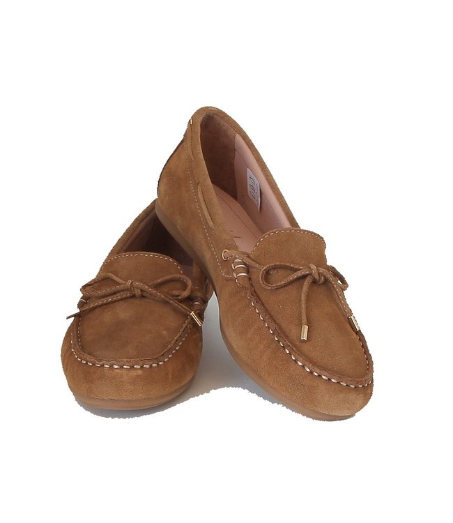 Giulia ladies moccasins sand suede