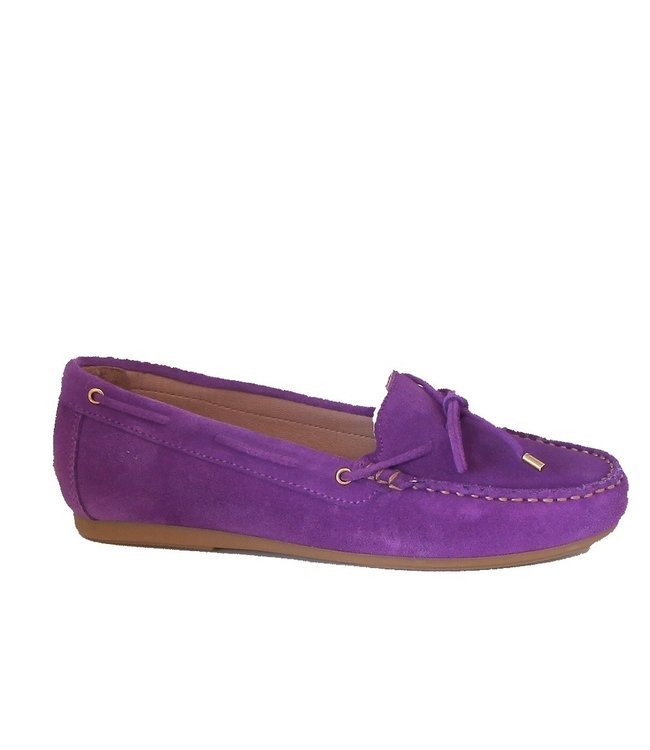 Giulia Giulia ladies moccasins lilac suede