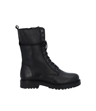 Ca Shott Ca Shott mid-high lace-up boots ladies black leather