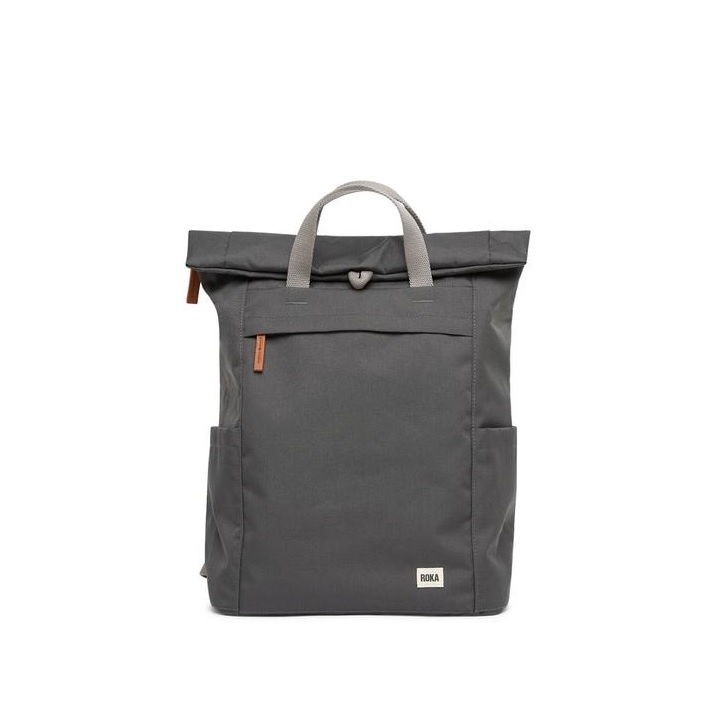 Backpack Roka Finchley grey fabric - Squarefeet.nl