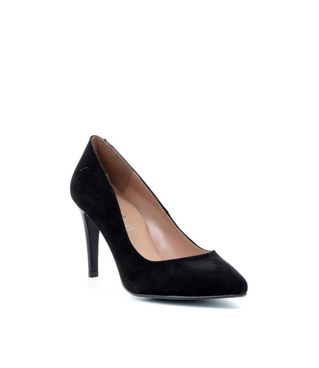 Giulia G8 pumps zwart suède look