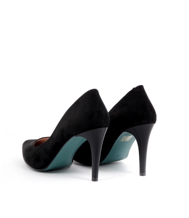 Giulia G8 pumps zwart suède look