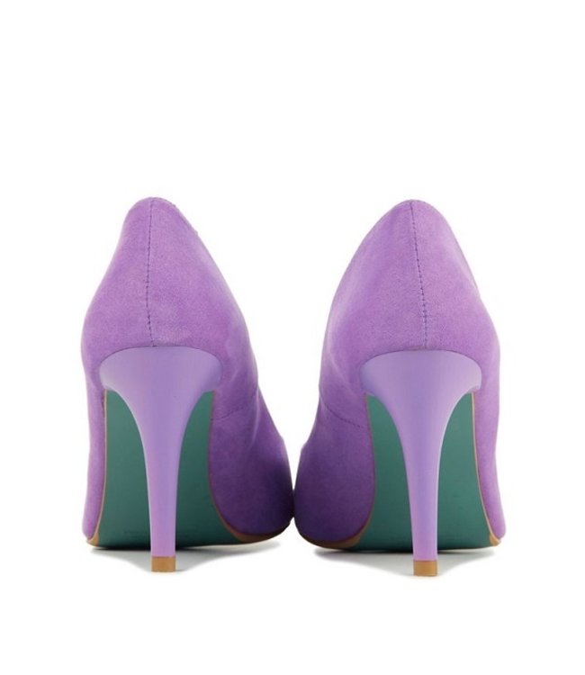 Giulia G8 pumps lila suède look