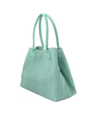 Zeen Zeen Bag ladies bag aqua green leather