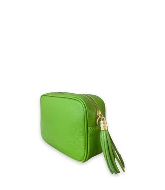 Zeen Zeen shoulder bag apple green leather