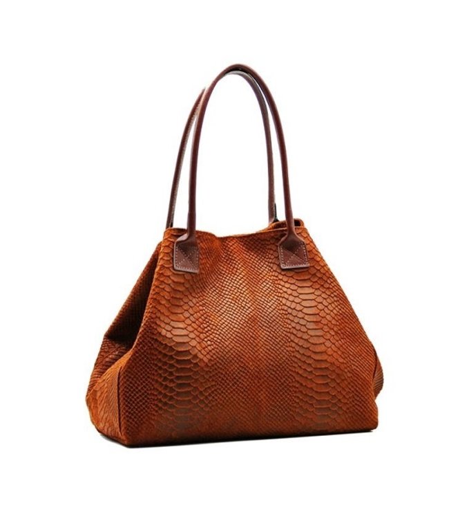 Zeen Zeen Bag ladies bag rust brown leather