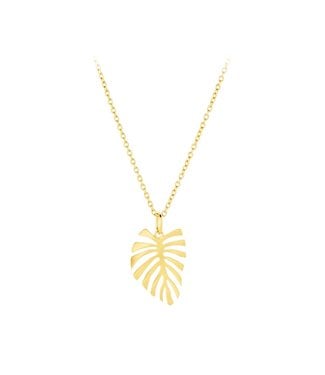 Pernille Corydon Pernille Corydon Fern Leaf necklace gold plated