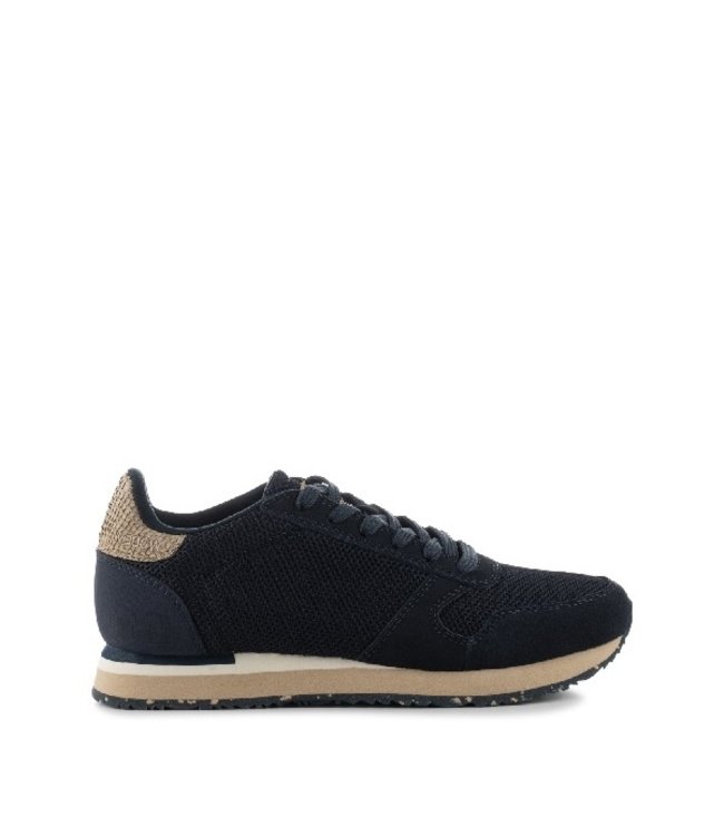Dames sneakers Woden Icon donkerblauw - Squarefeet.nl