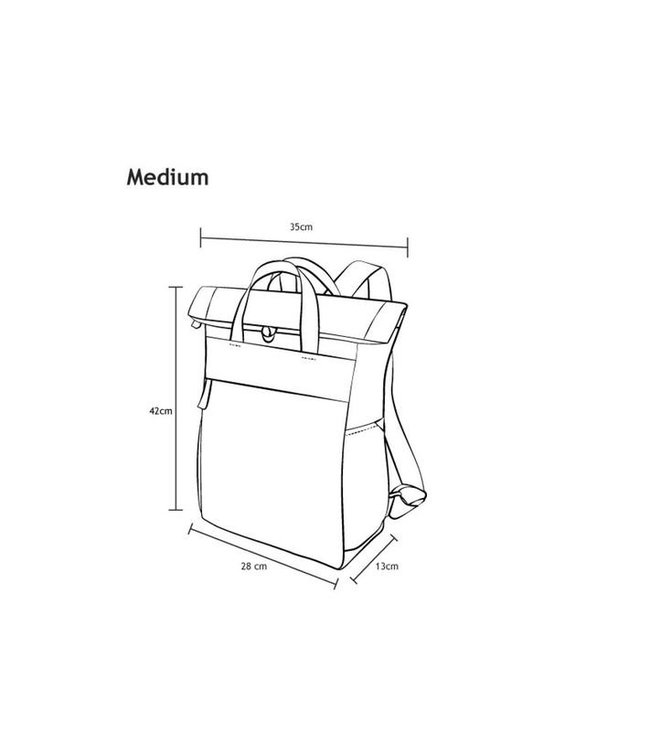 Roka Finchley Sustainable backpack Stormy grey