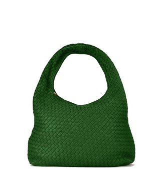 Les Visionnaires Les Visionnaires Jade Weave shoulder bag green