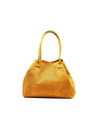 Zeen Zeen Bag ladies bag ocher yellow leather