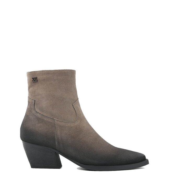 Lazamani Lazamani dames western boots taupe suède