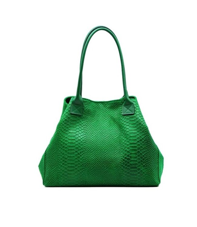Zeen Bag ladies bag grass green leather