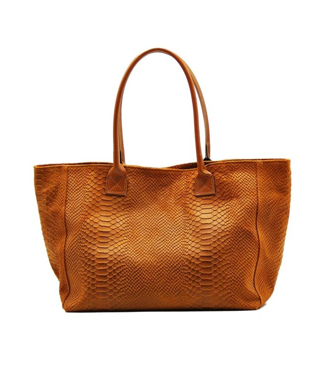 Zeen Bag damestas camel leer