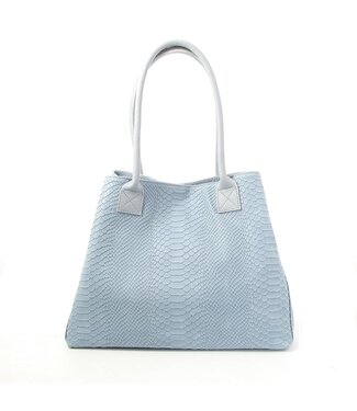Zeen Zeen Bag ladies bag light blue leather