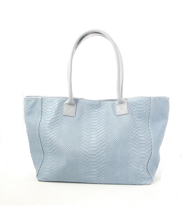 Zeen Bag ladies bag light blue leather