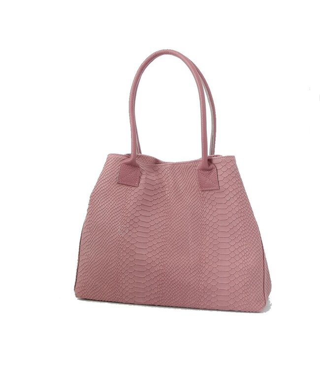 Zeen Zeen Bag ladies bag light pink leather