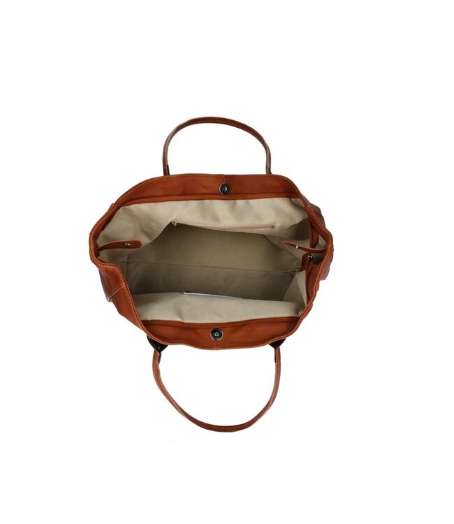 Zeen Lola ladies bag cognac leather