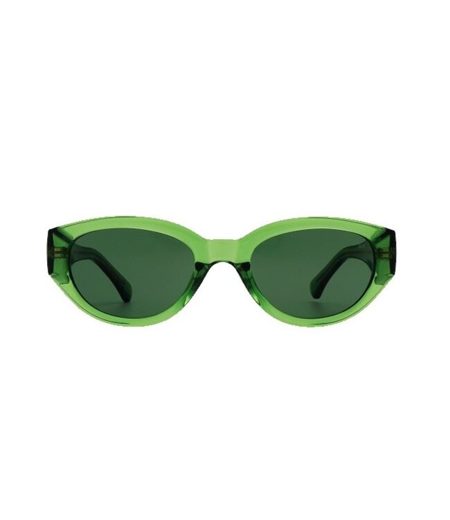 A. Kjaerbede Winnie Sunglasses Light Olive Transparent