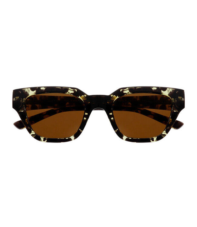 A. Kjaerbede Kaws Sunglasses Black/Yellow Tortoise